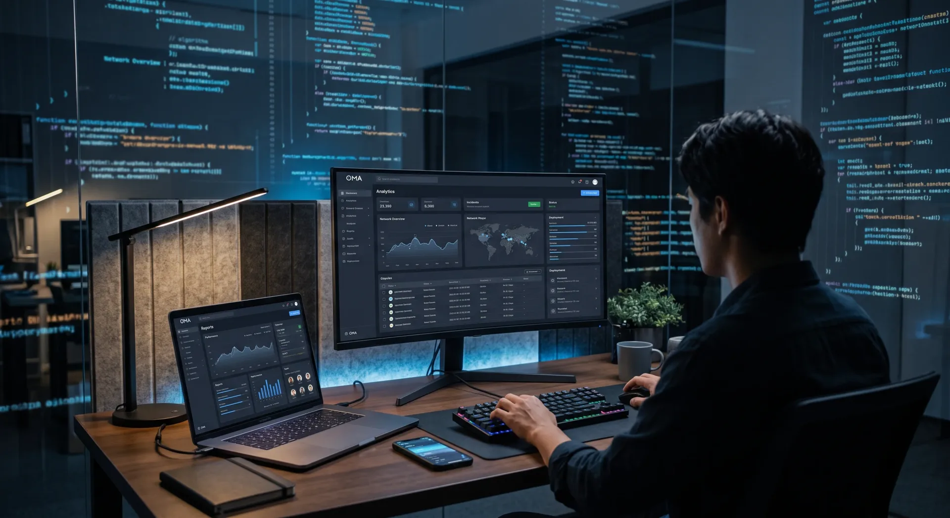 تطوير المواقع والبوابات الإلكترونية للمؤسسات | OMA IT Solutions